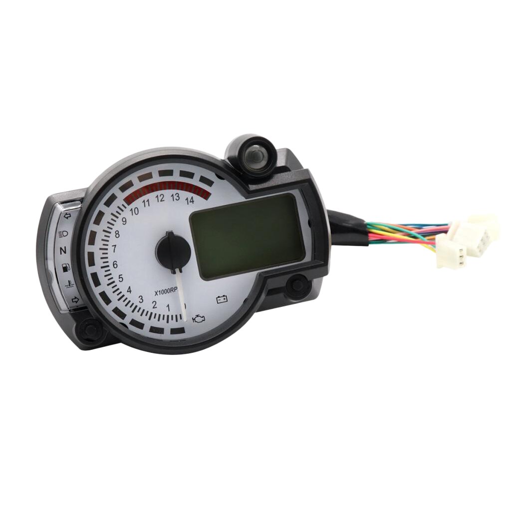 Cuentakilómetros Digital Universal 15000 RPM 299 KMH MPH, velocímetro, tacómetro para motocicleta