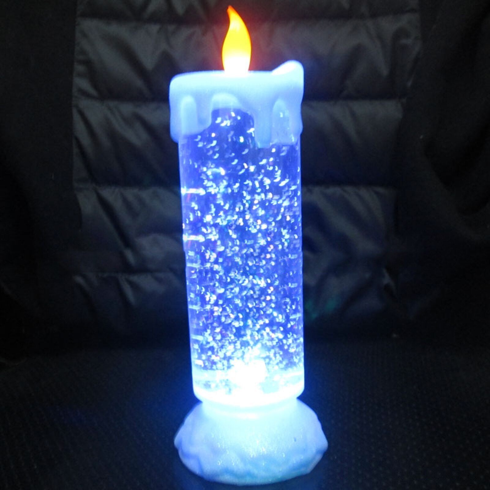 Farbe-Veränderbar Kerze bilden LED Nachtlicht Hause Schreibtisch Party Dekor Lampe Atmosphäbetreffend-Dekorative Lichter LED Nacht licht