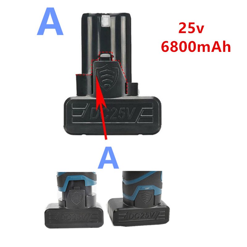 25v 21v 16.8v 12v 18650 lithium li-ion batteri til trådløs skruetrækker elektrisk boremaskine batteri værktøj oplader batteri 3.7v