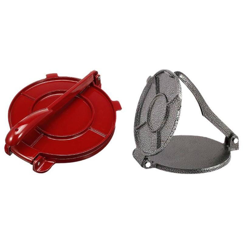 Aluminium Teig Drücken Maschine Tortilla Tortilla Werkzeug Tortilla Aluminium Ball Pressen Teig Drücken S4D0