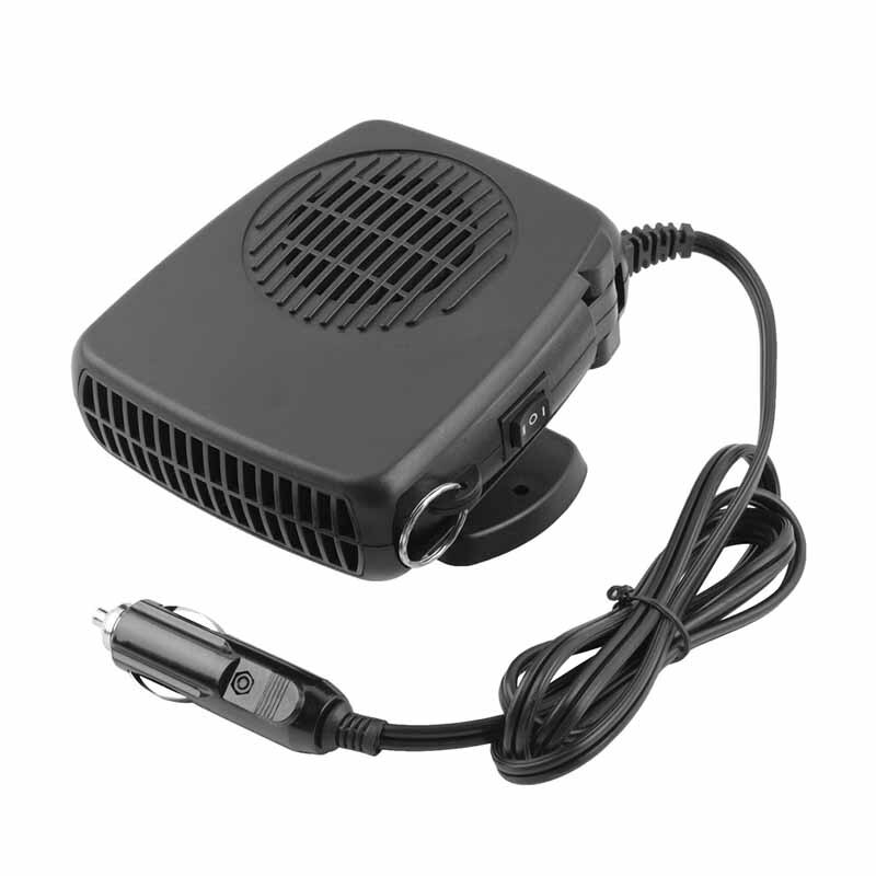 1pcs Universal 150W Auto Electric Car Hearter 12V DC Heating Fan Defogger Defroster Demister Winter Heating Summer Cold 2 In 1: Default Title