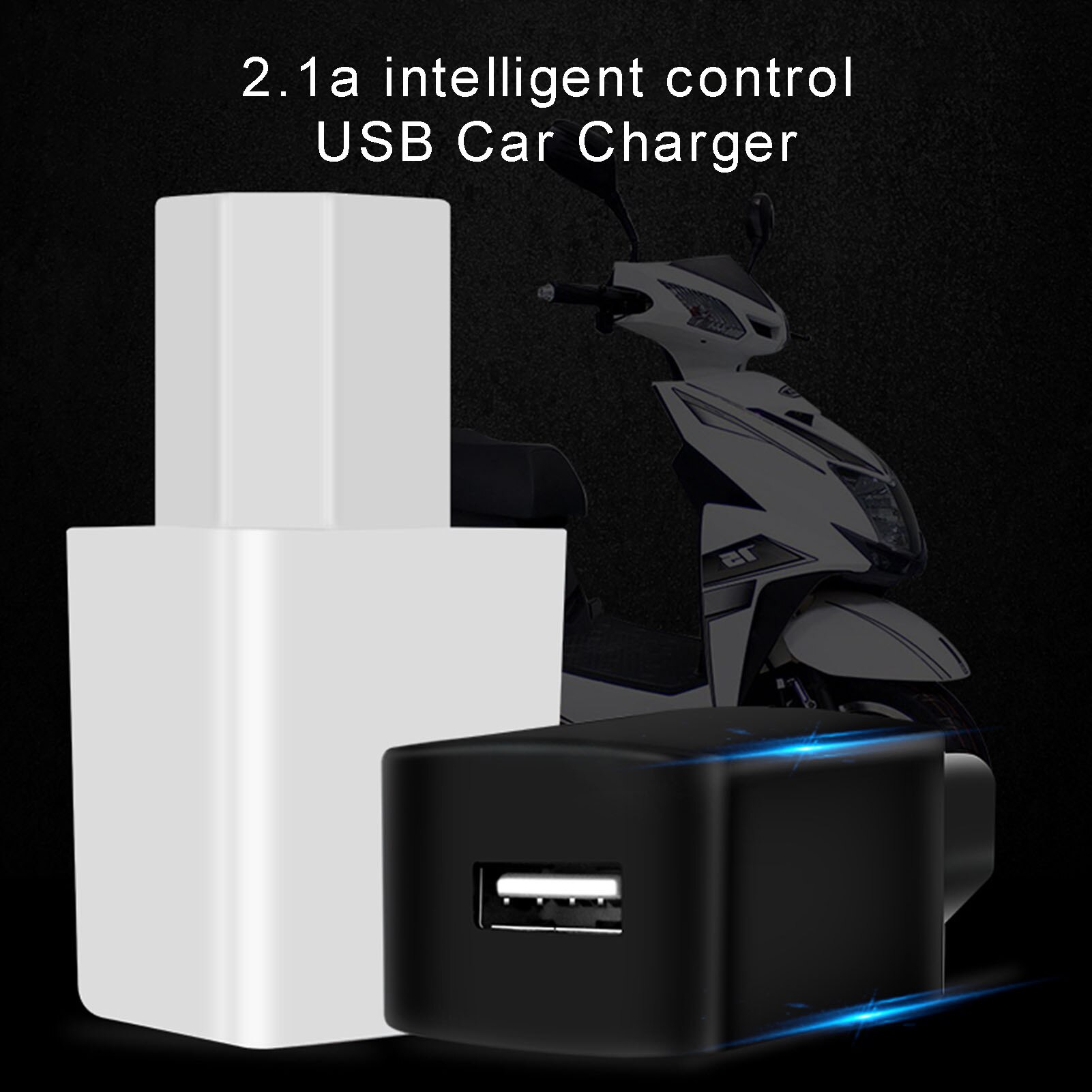 12-80V 1A Electric Motorbike USB Charger Adapter Socket Universal Motorcycle Power Outlet Plug for Ebike mobile phone Samsung