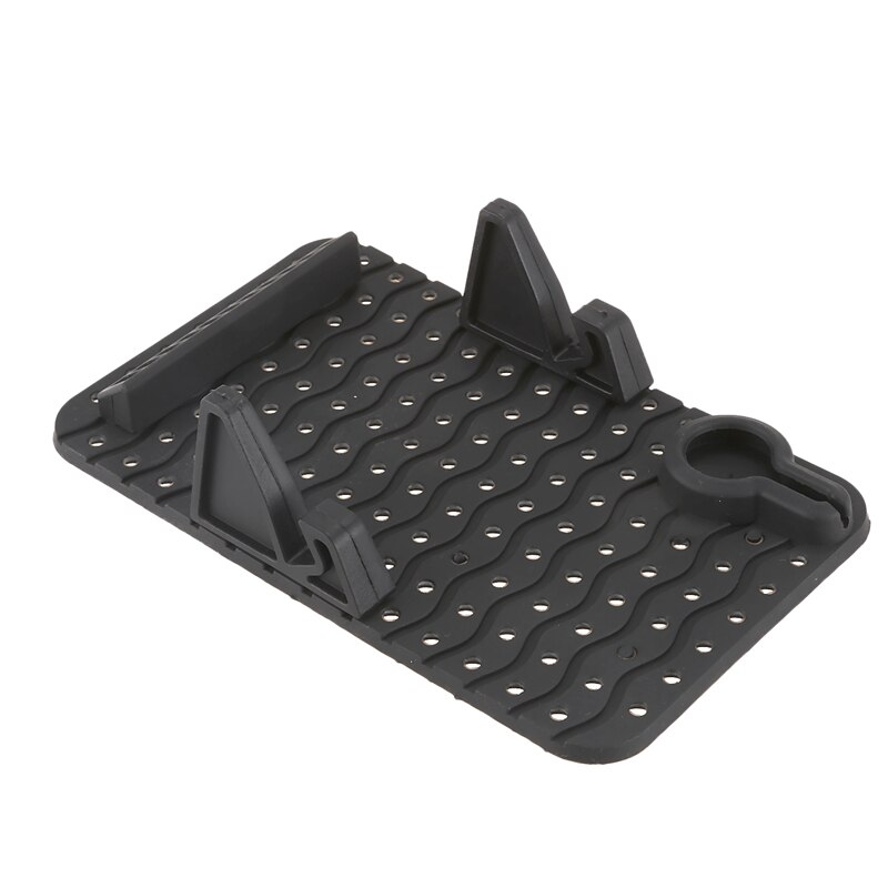 Antislip mat voor dashboard, auto, mobiele telefoonhouder, netic auto usb-lader