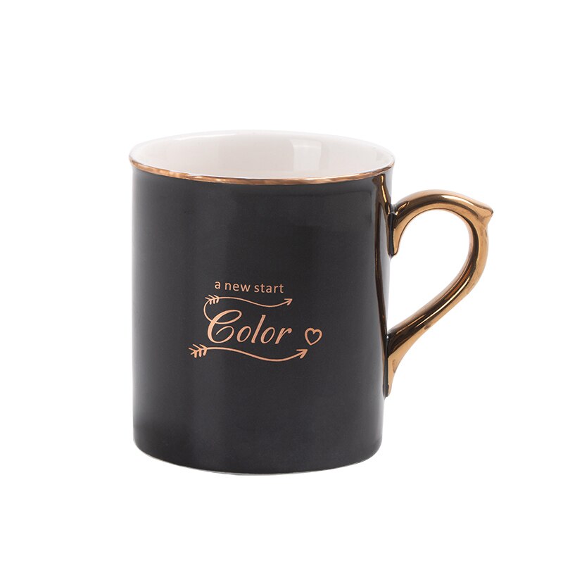 Coffee cups use high-capacity ceramic cups to trend couple coffee cups: A3