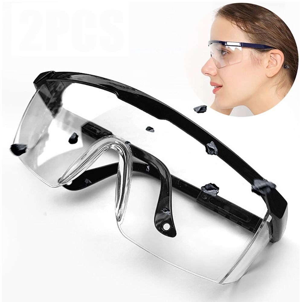 Gafas de seguridad para el trabajo, lentes de protección ocular antisalpicaduras, a prueba de viento y polvo, impermeables, para ciclismo, 1 piezas