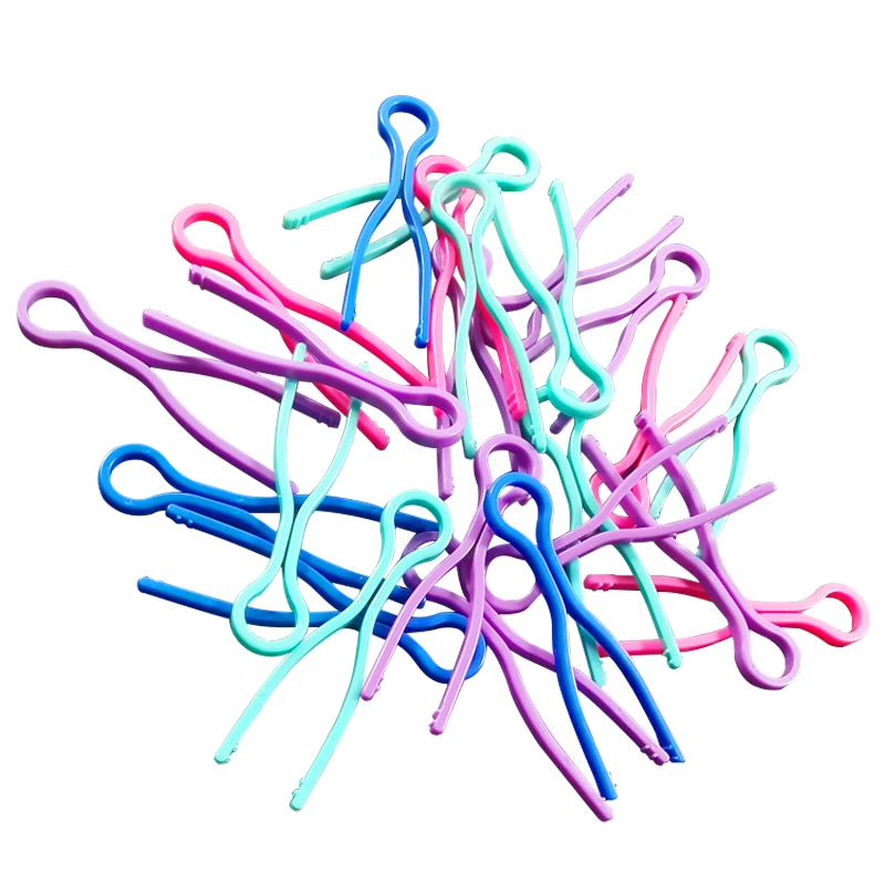 Clips de bobine de couture, 10/20/30 pièces, Clip à fil Long, support de rangement de bobine, organisateur de Clips de couture en plastique, accessoires de couture, outils