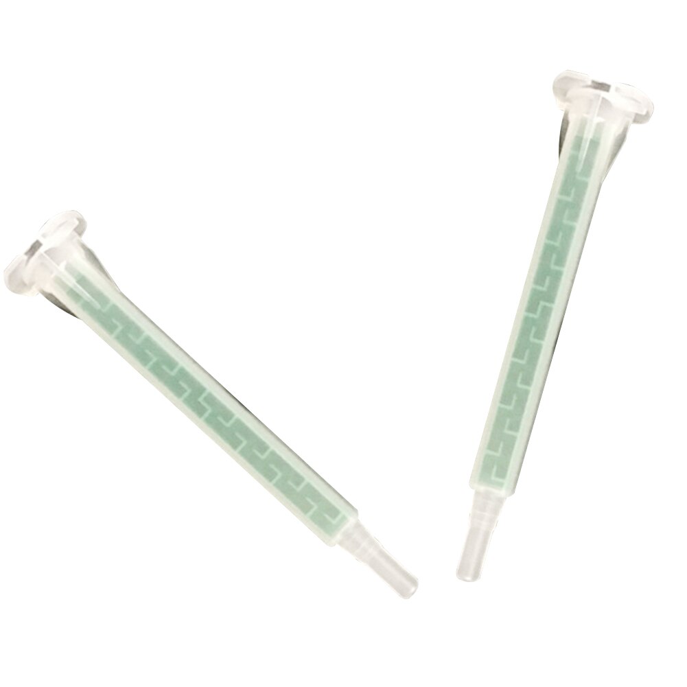 50 stücke Mischen Düse Platz Interface Kunststoff 50ml Leichte 83mm 37ml Langlebig F6-16 Flüssigkeit Statische Epoxidharze Professionelle harz