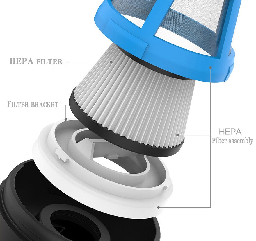 XIAOMI MIJIA Coclean Staubsauger Cleanfly Tragbare Auto Handheld Aspirador für Heimat & Auto Mini drahtlose Starke Zyklon Saug