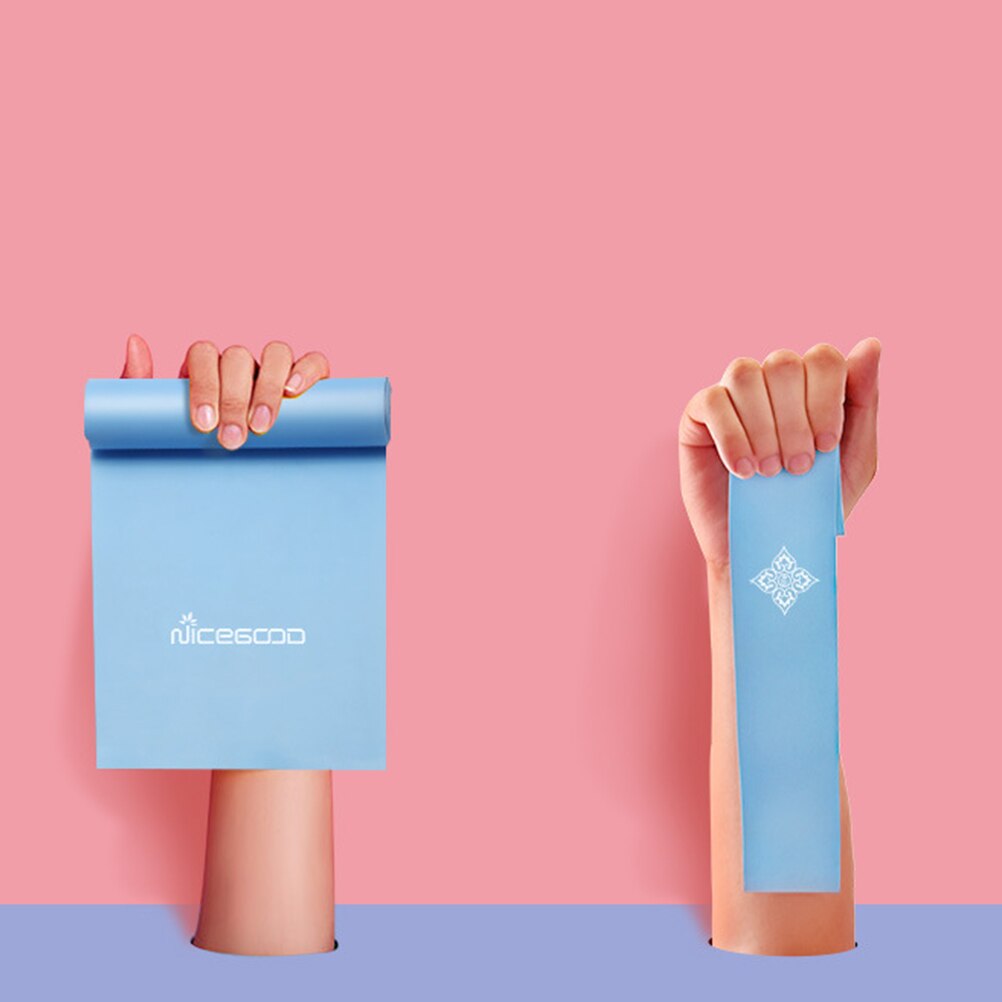Elastisk bånd elastisk ring sæt fitness yoga modstand bånd sundhed elastik sport latex bælte pull strop pilates fitness udstyr