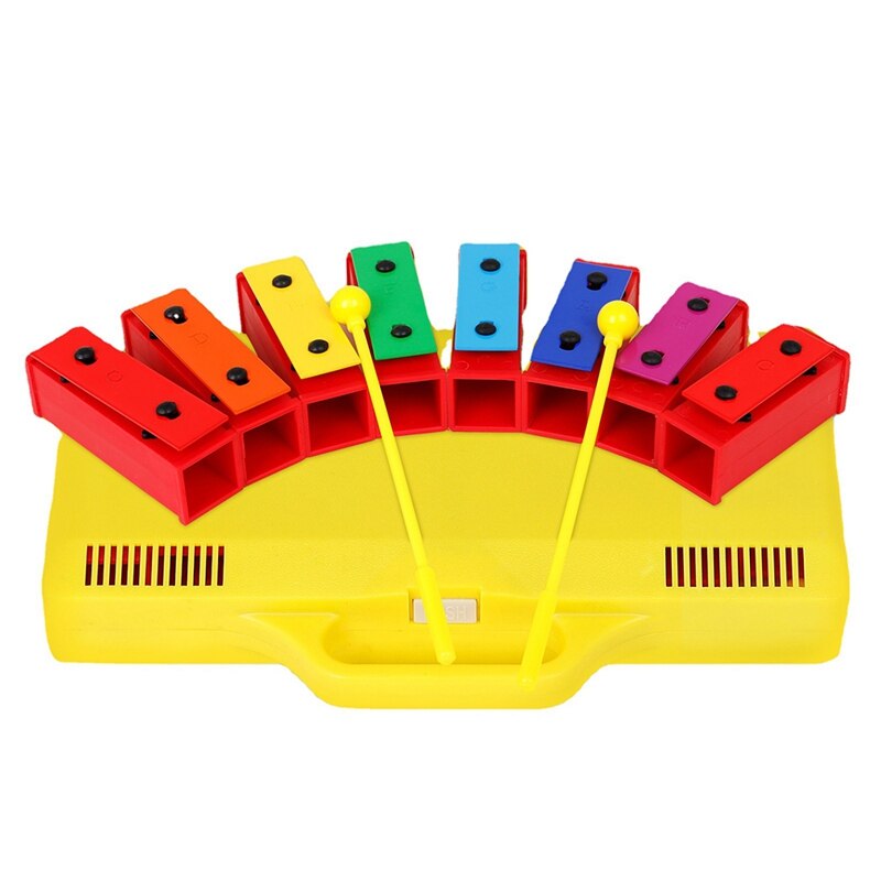 Xilofono Glockenspiel 32 Note Pieghevole Con Supporto - Strumento Musicale Per Adulti E Bambini