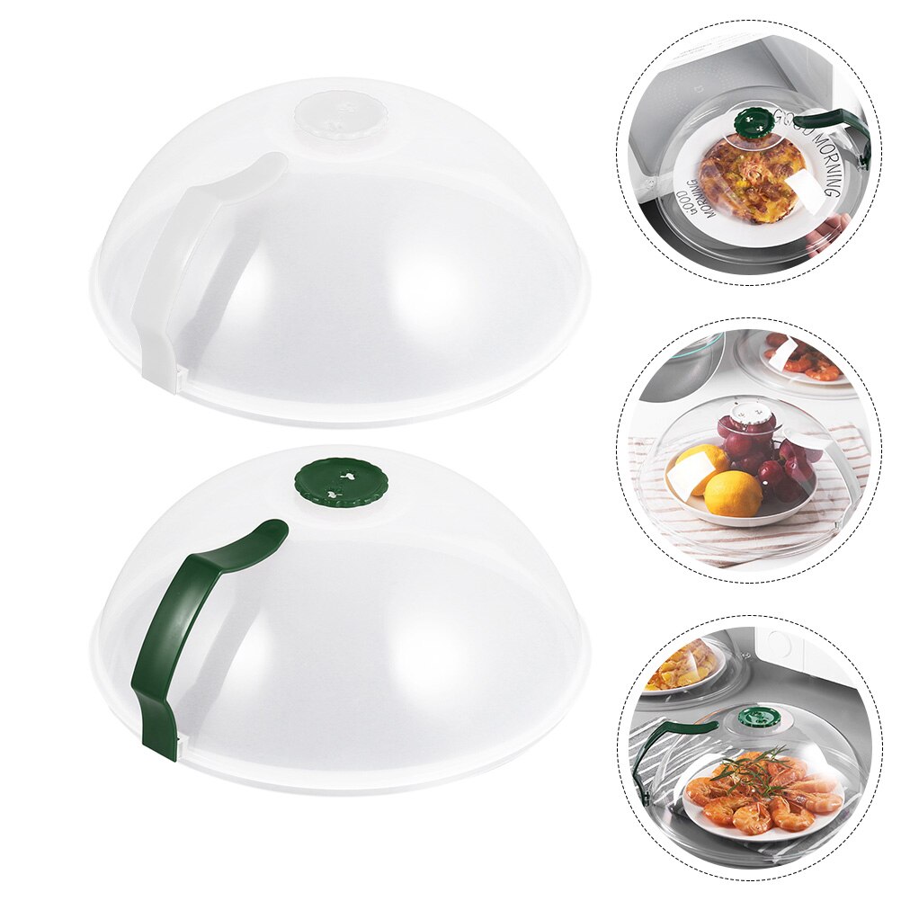 2pcs Heat-resistant Meal Covers Food Preservation Covers Dessert Protective Cover