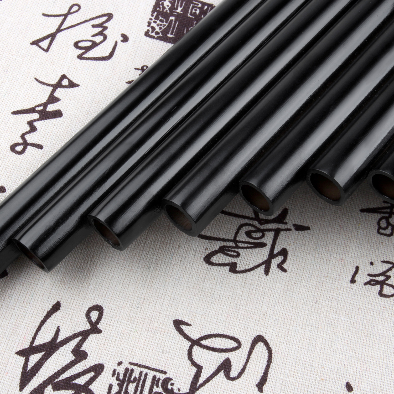 18 Pipes BrownPan Flute F Key Pan Pipes Woodwind Instrument Traditional Musical Instrument Bamboo Pan flute