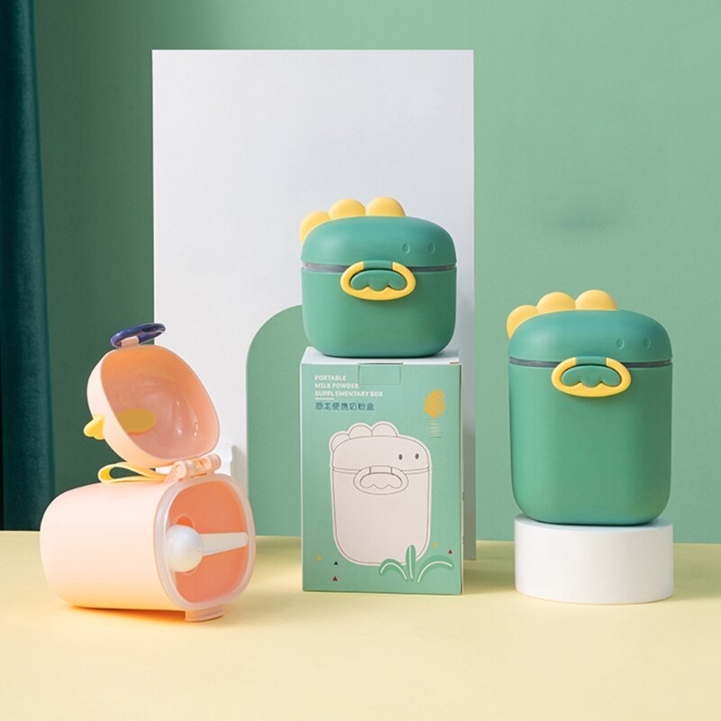 400ml/800ml Baby Formula Dispenser with Scoop Milk Powder Storage Box Infant Essential Cereal Snacks Container