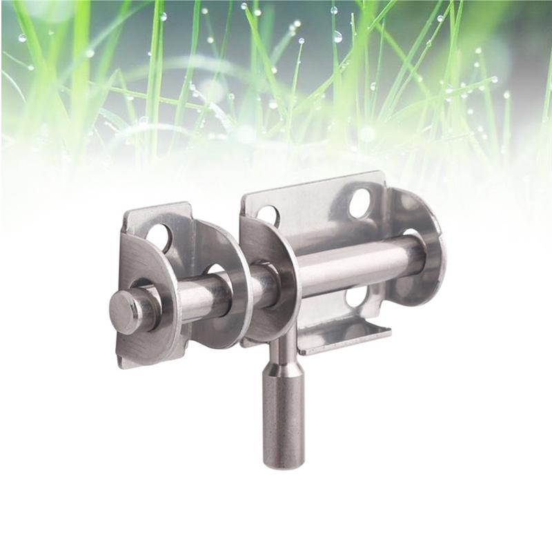 1Pc Slide Bolt Gate Latch Heavy Duty Safety Stainless Steel Premium Gate Latch Door Bolts Window Latch Door Lock Barrel Bolt