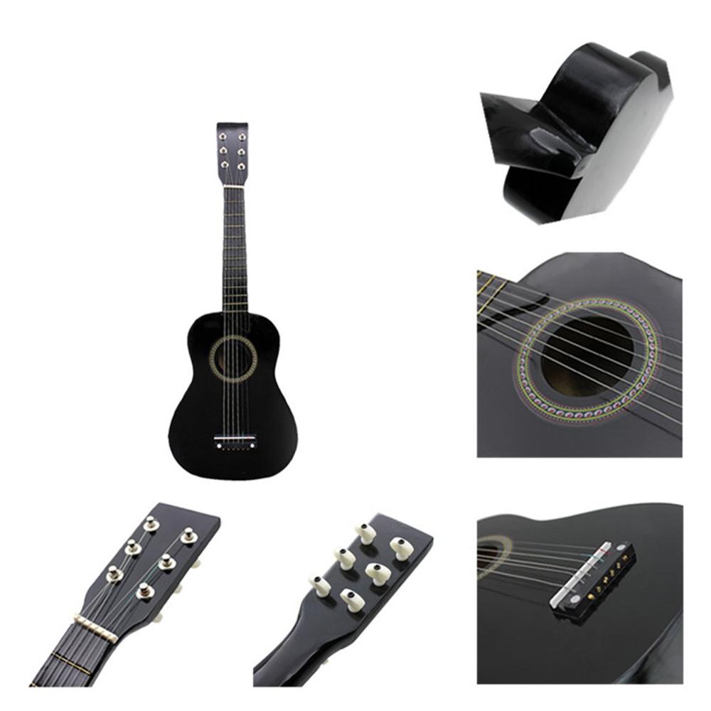 Léger 21 pouces Soprano ukulélé Uke Hawaii guitare sapélé 6 cordes bois ukulélé Instruments de musique