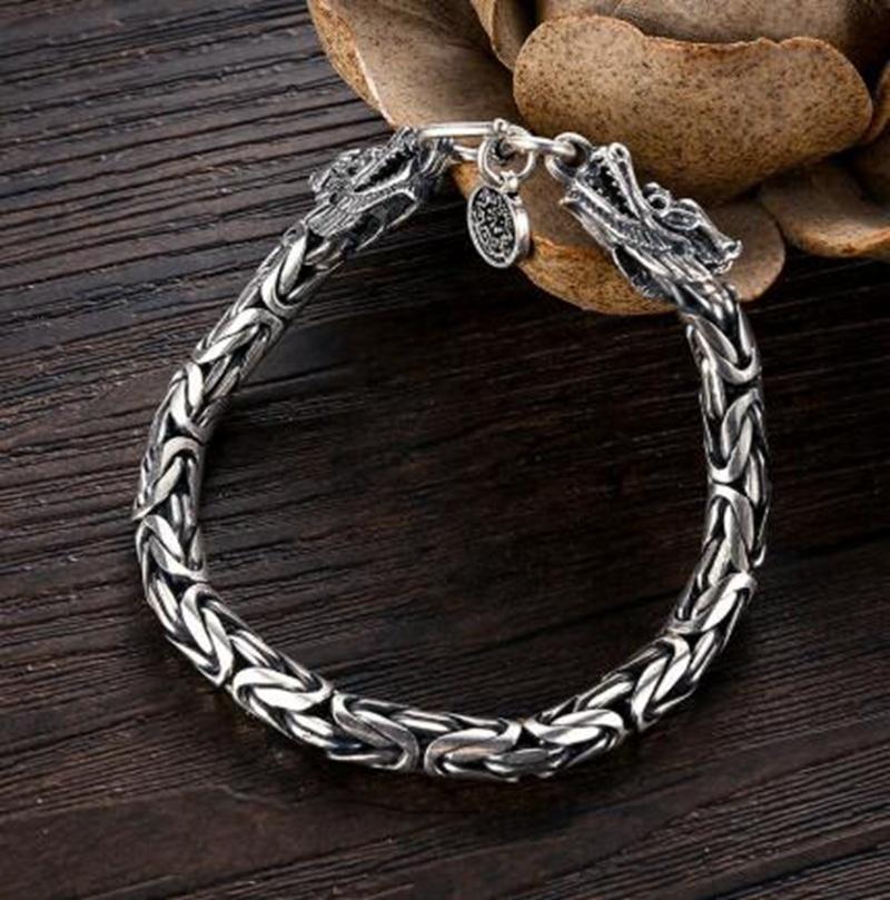 Persoonlijkheid Dominante Draak Hoofd Armband Mannen Punk Rock Motorcycle Sieraden