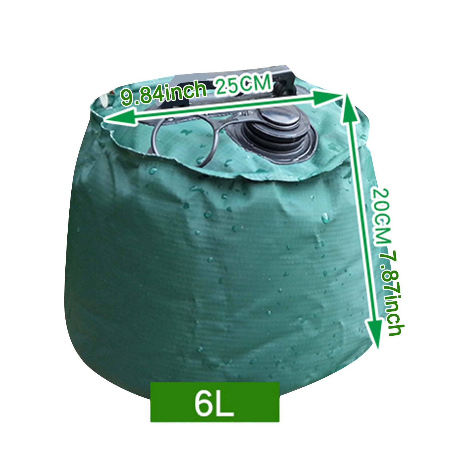 6/10L Baldachin Wasser Gewicht Tasche Zelt Gewicht Taschen Wasserdicht Sandsack Zelt Blume Stehen Sonnensegel Feste Wasser Tasche: 6L