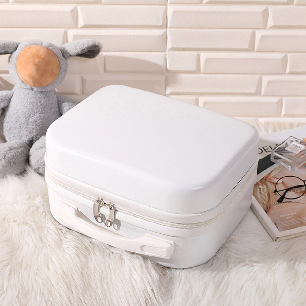 14 Inches Carry On Make Up Bag Luggage Travel Bags Women Suitcases Portable Mini Suitcase Cosmetic Case: 01