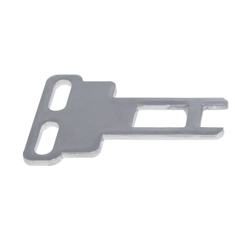 Interruptor de enclavamiento de seguridad para puerta de CZ93-K1, llave de accionamiento, tono plateado, acción directa,