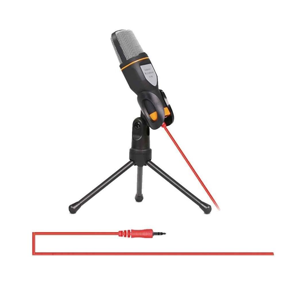 Wired Stereo Condenser Acoustic Microphone Condenser Handheld Microphone ,Recording Studio Microphone With For PC Chat, Singing