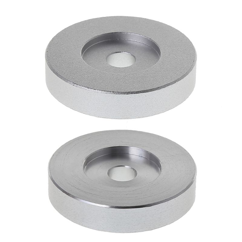 1 Pc Rekord Plattenspieler Adapter 45 RPM Aluminium Silber für 7 "Vinyl Technik SL1200 Serie