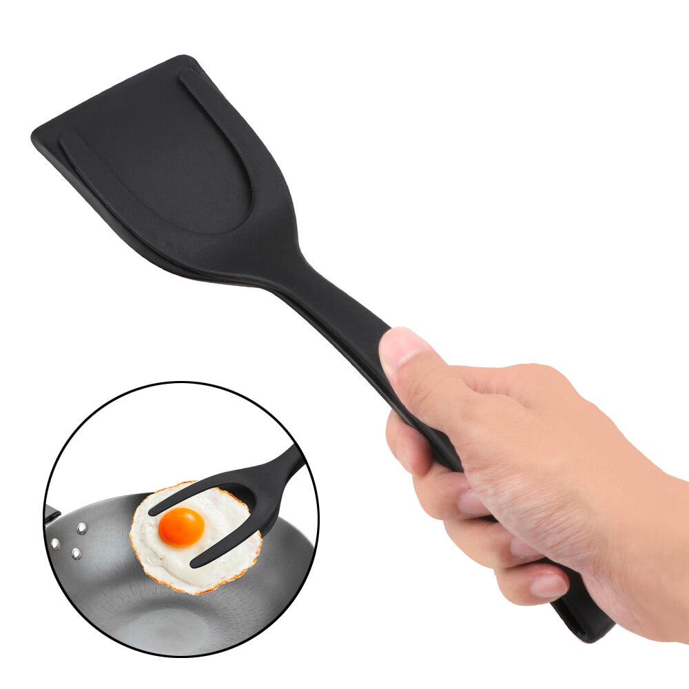 2 i 1 pizza biff snu spade steke egg spatel ikke-pinne stekte egg dreiere pannekake ristet brød grep kjøkkenredskaper kjøkkenutstyr
