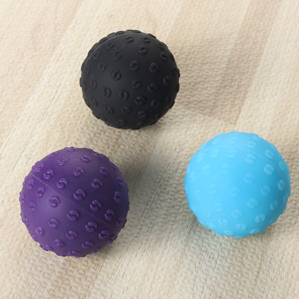 Tai Chi Texture Silicone Massage Ball Fitness Yoga Fascia Foot Hand Physical Fitness Exercise Balance Ball for Women and Men