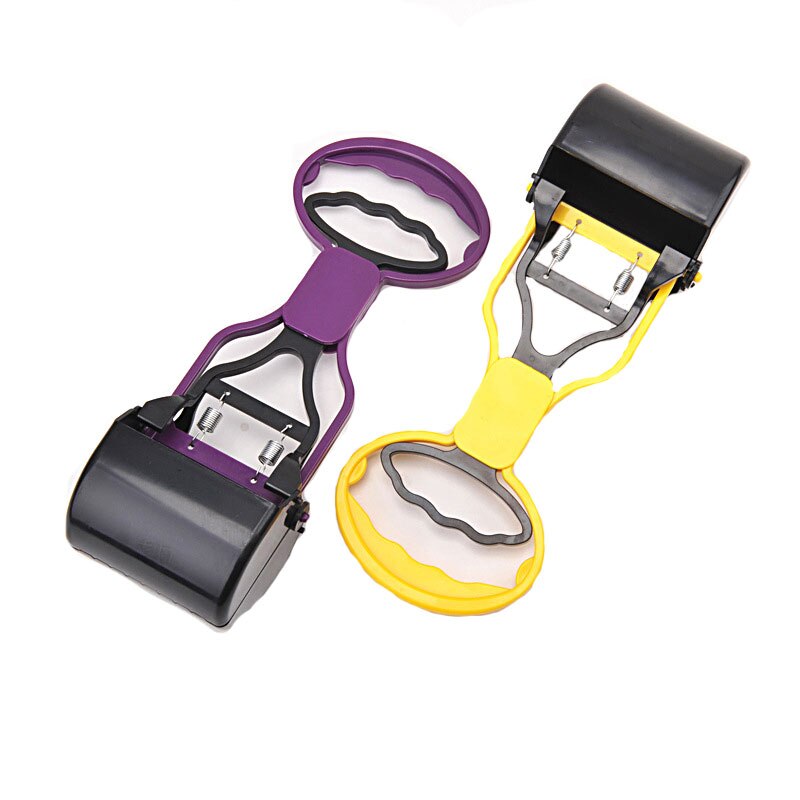 Long Handle Pet Dog Waste Pooper Scooper Poop Scoop Pick Up Grabber Remover Tools Cat Jaw Poop Scoop Clean Animal Waste