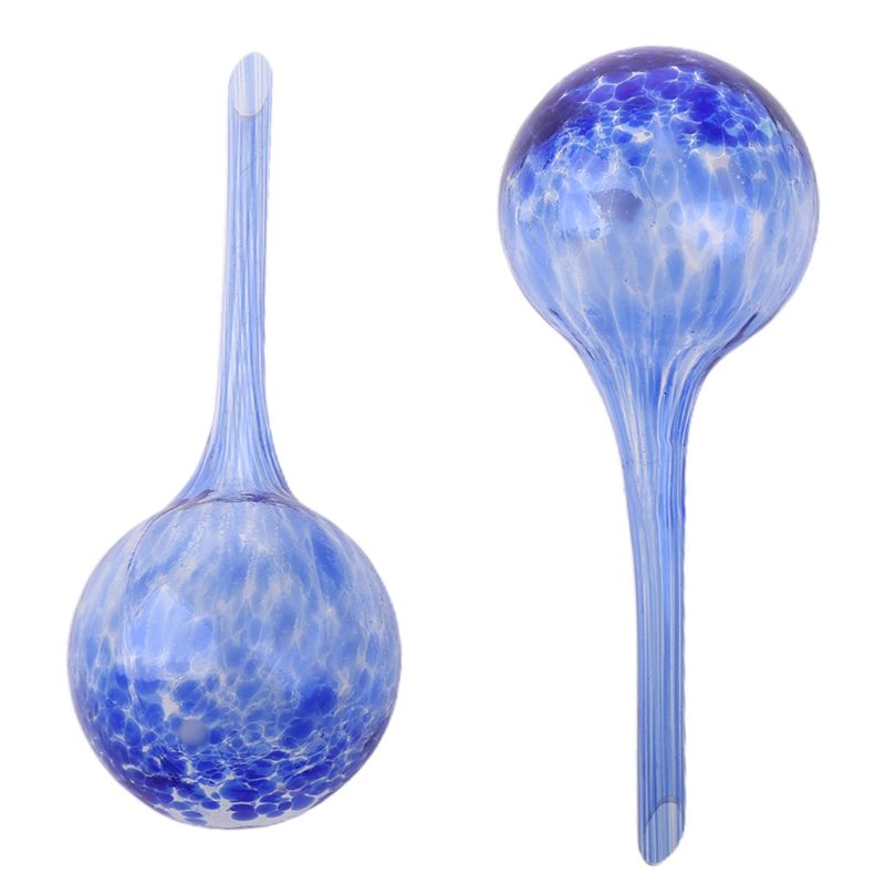 Hydro Globes Mini Automatic Watering Bulbs, 2 Piece Deluxe Set
