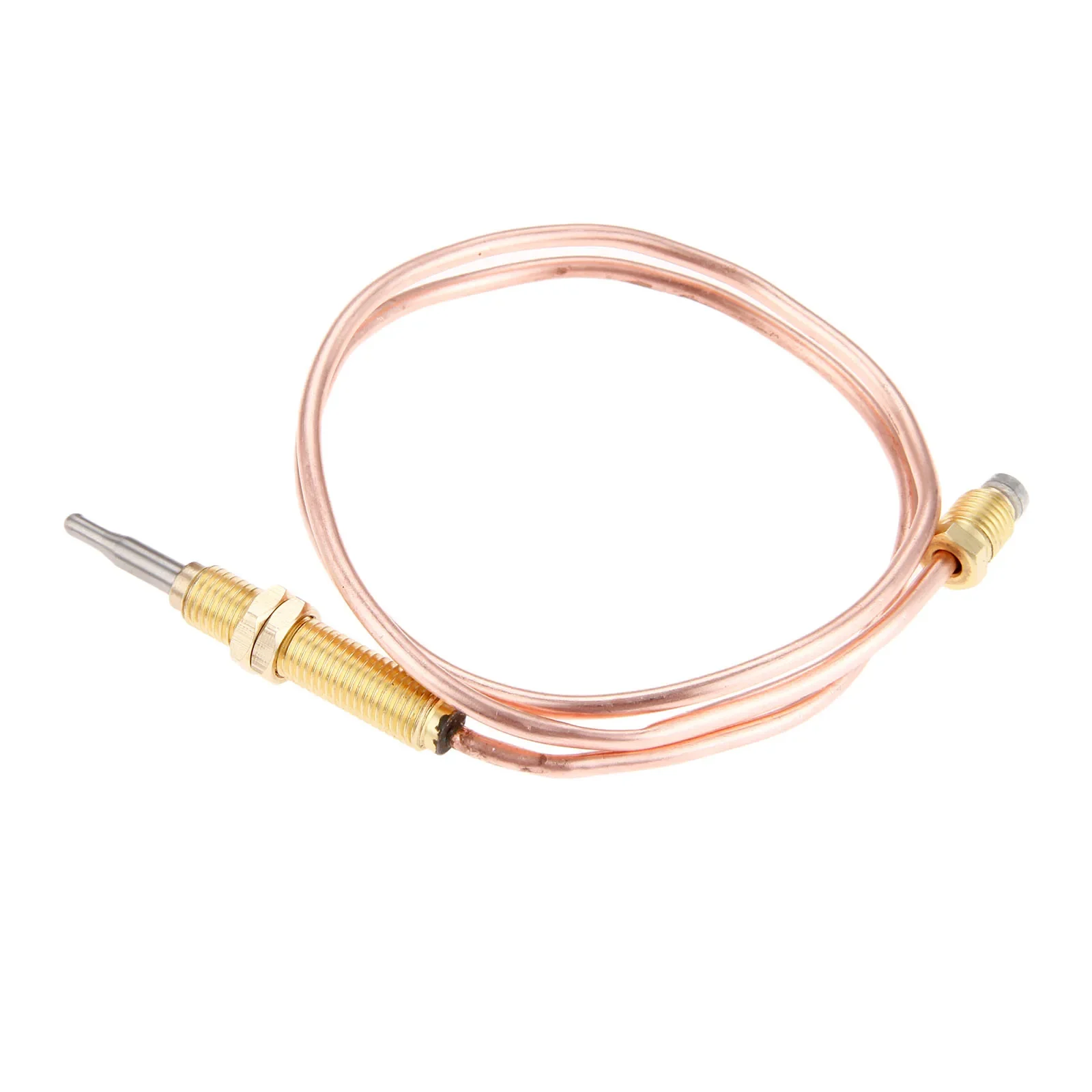 1 ud. Termopar de Gas Universal de rosca de 600mm de longitud M8 * 1 cabeza para chimenea de Gas, estufa para hacer Parrilla, cocina de Catering, calentador de Patio