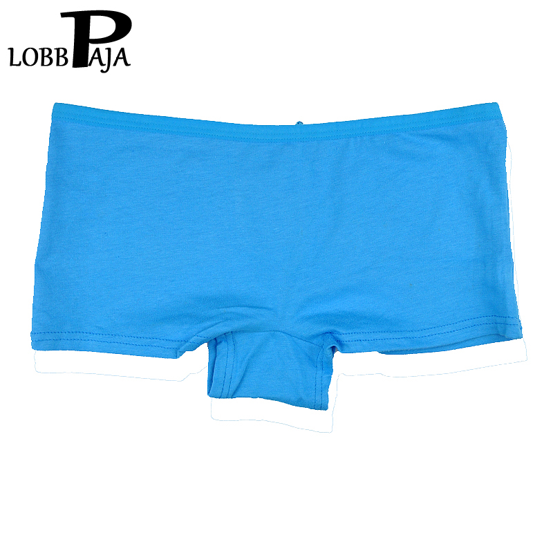 LOBBPAJA Lot 6 pcs Underwear Women Cotton Panties Girls Boxers Shorts Boyshorts Underpants Ladies Intimates Lingerie #568