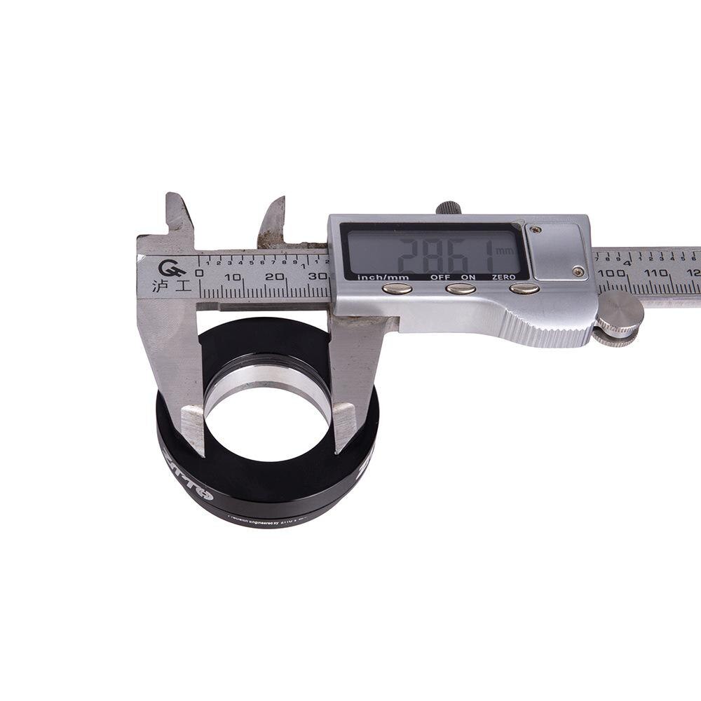 ZTTO Folding Bike Headset ZS44 Headset 44mm Steering 1-1/8 28.6mm Straight Tube Mountain Bike Low Profile Semi-integrated