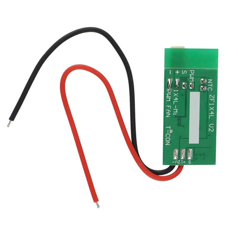 4 X Dc 12V 4 Draad Pwm Fan Temperatuurregeling Speed Controller Gouverneur Regulator Voor Pc Computer Cpu Fan koeler Alarm