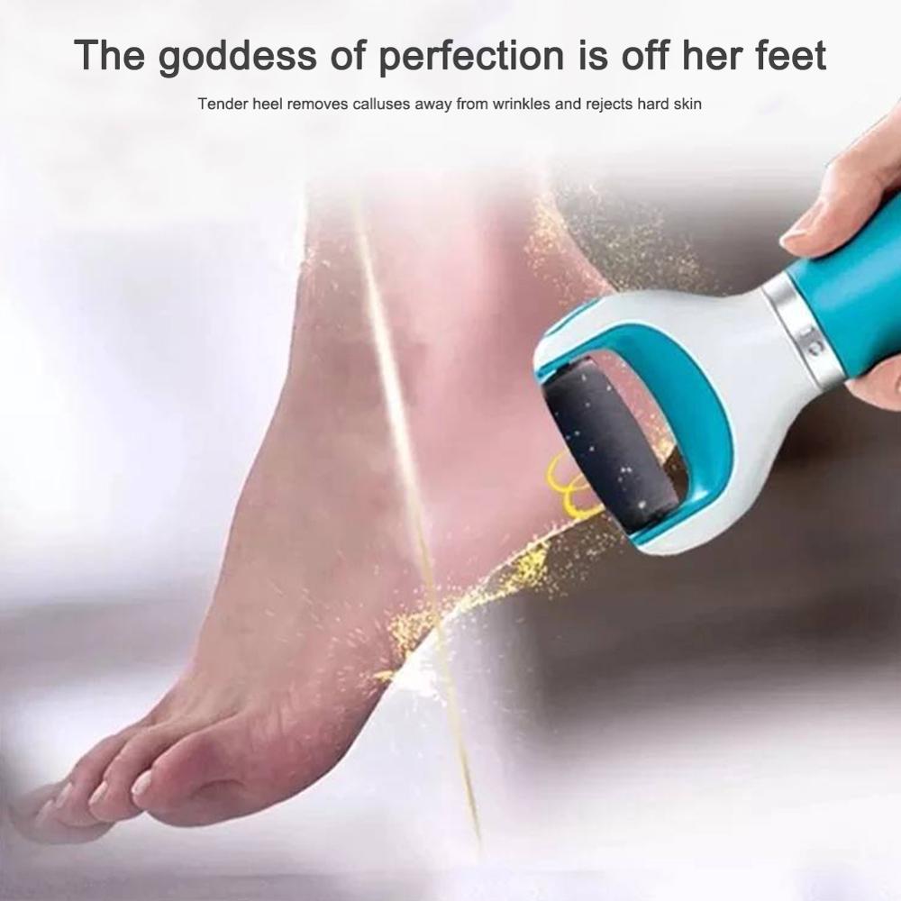 Smerigliatrice per piedi lima per tallone rettifica esfoliante Pedicure macchina piedi ricarica USB callo elettrico rimozione pedicure strumento per la cura dei piedi