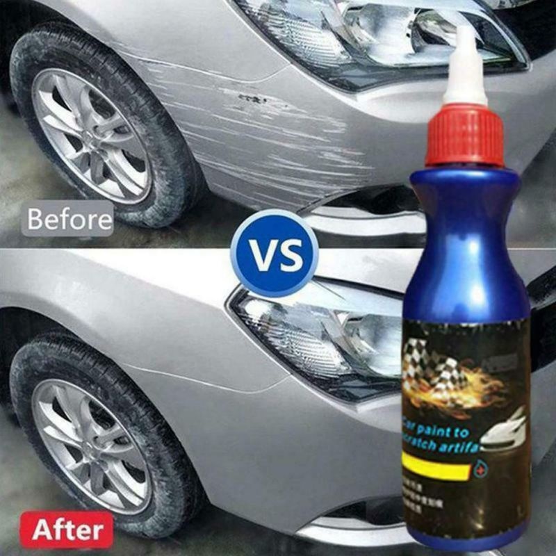 Kras Kleine Blauwe Auto Verf Reparatie Vloeistof Polijsten Scratch Vervagen Reparatie Verwijderen Trace Reparatie Keramische Auto Coating Met Handdoek