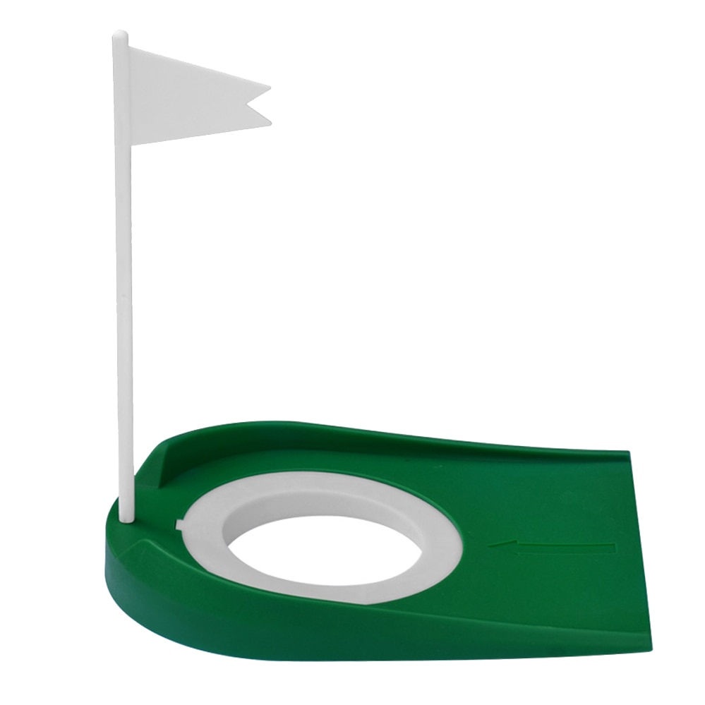 Hul golf regulering størrelse gummi putte kop 4 1/4 "hul med flag
