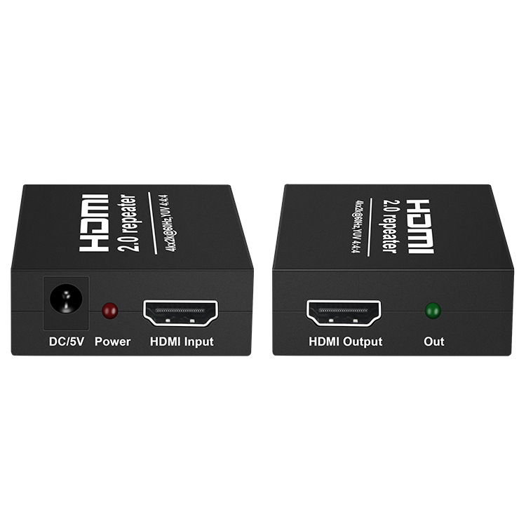 caldo-4Kx2K 2.0 Ripetitore HDMI estensore HDMI 4K 60HZ 4:4:4 HDMI Cavo Adattatore Amplificatore Del Segnale Del Ripetitore oltre Segnale HDTV fino a 25M