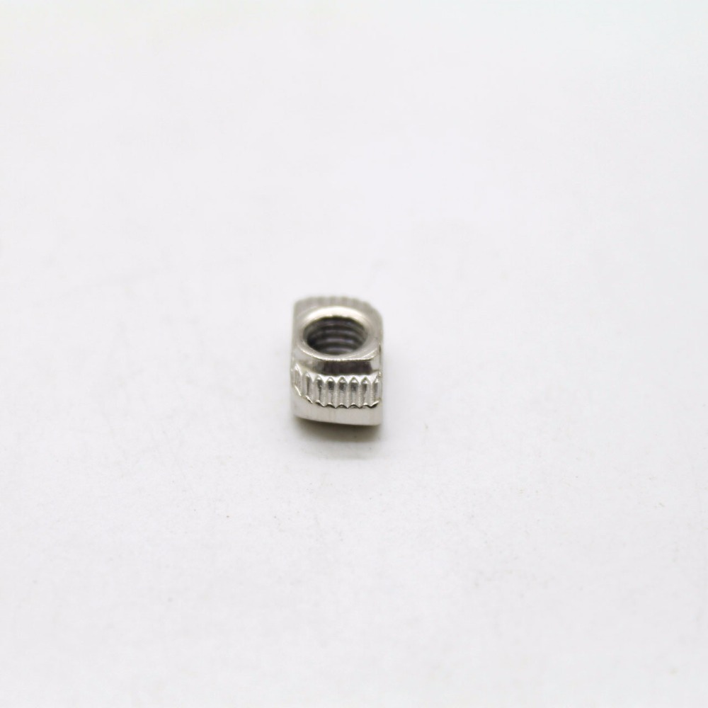 100 Uds M4 tuerca martillo T tuercas de ranura para Series perfil de aluminio extrusión accesorios ranura