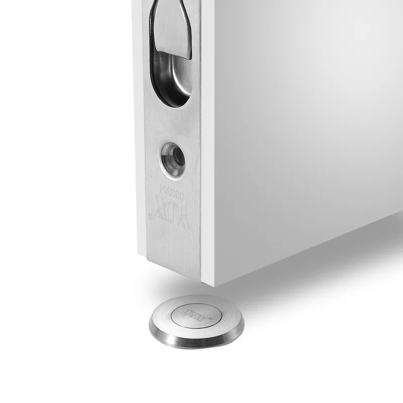 Brass Door Stop Heavy Duty Door Frame Magnetic Invisible Door Stop Hidden Dust Lock