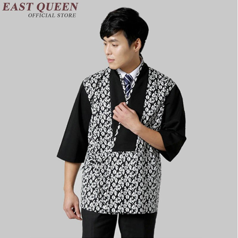 Sushi chef uniform japanese restaurant uniforms chinese restaurant uniforms KK1639 H
