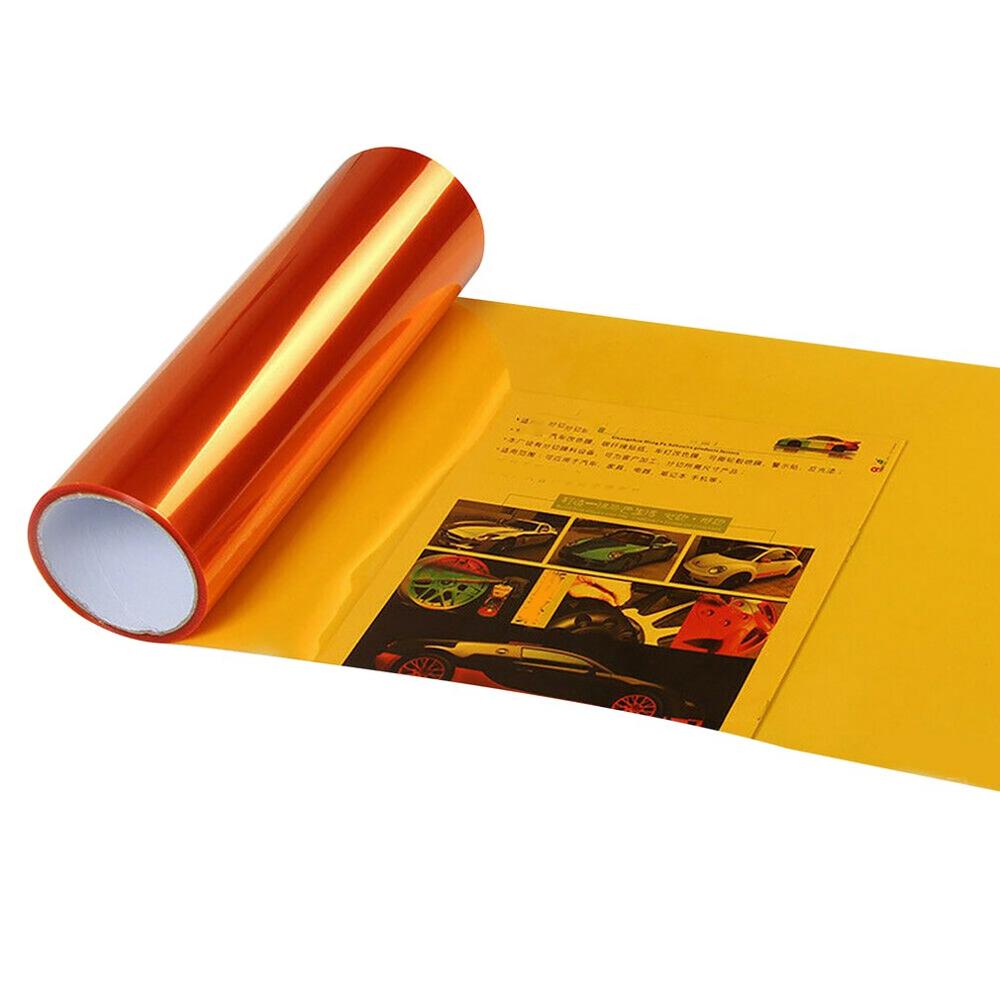 Linterna del coche de la luz trasera tinte de vinilo película única etiqueta linterna del coche de la película de cambio color de luz de la luz de niebla de La etiqueta engomada