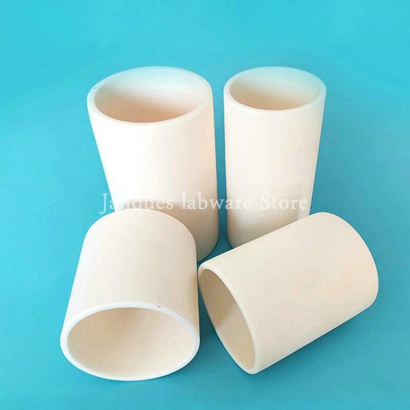 1pc Capacity 5ml to 1000m 99% Alumina Crucible Lab Corundum cylindrical Crucible High temperature resistance 1600 degrees