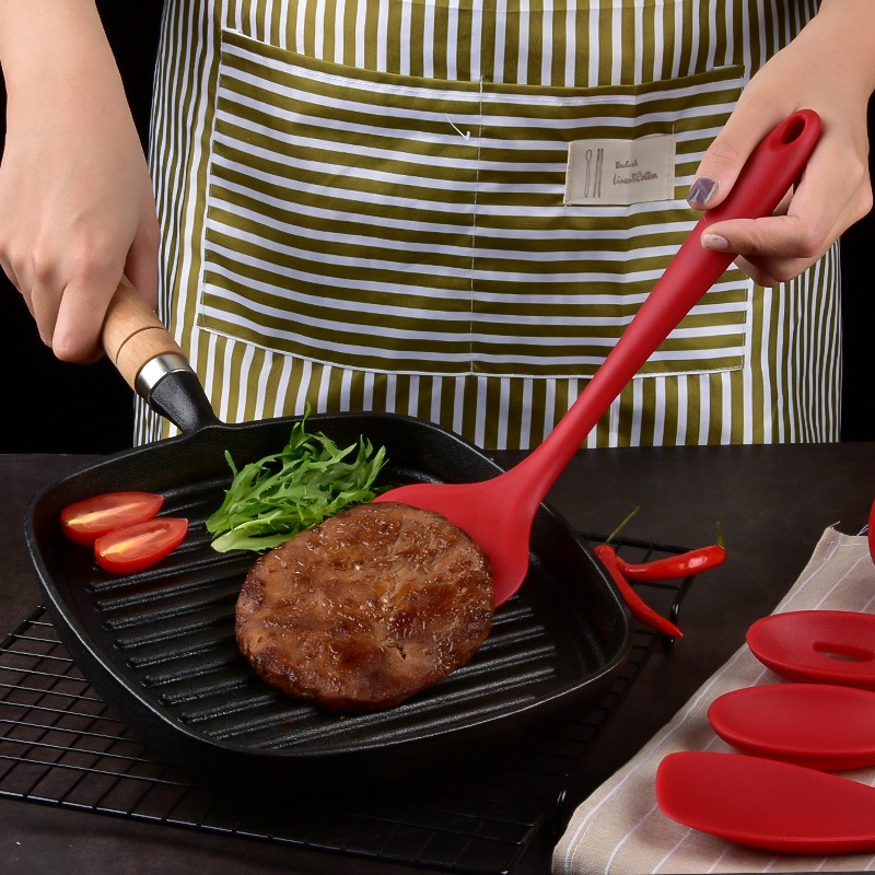 Accessori cucina casa e cucina set di utensili da cucina in silicone strumenti p