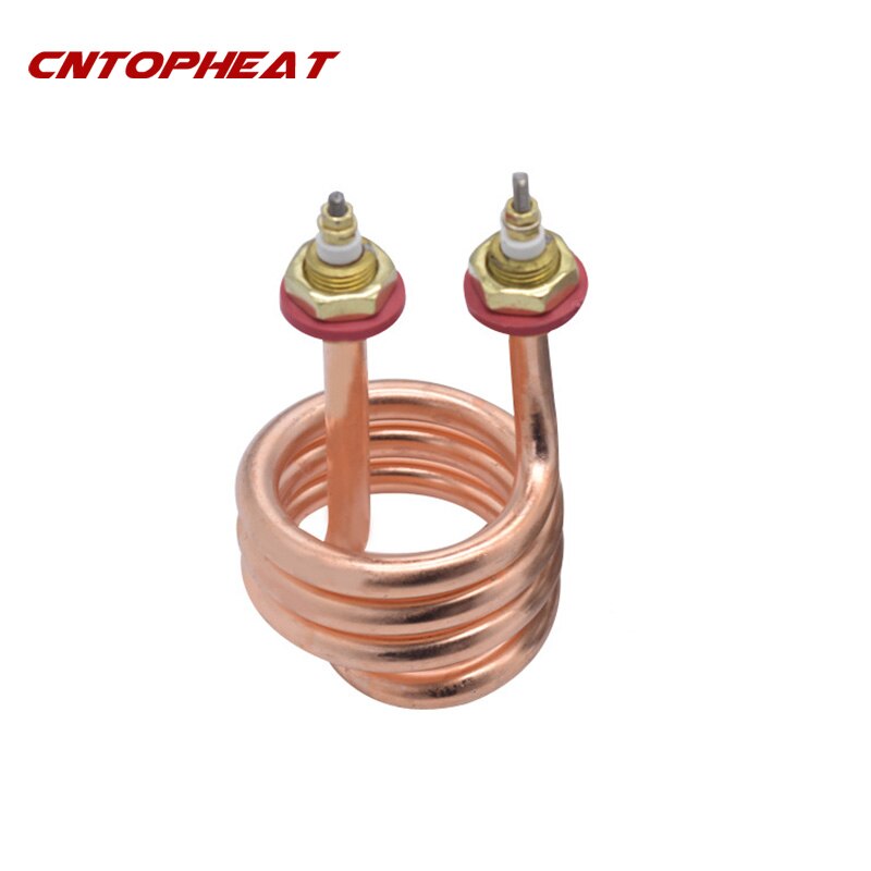 Elektrische Koperen Spiraal Warmte Buis 220V 2500W Onderdompeling Boiler Element: Default Title