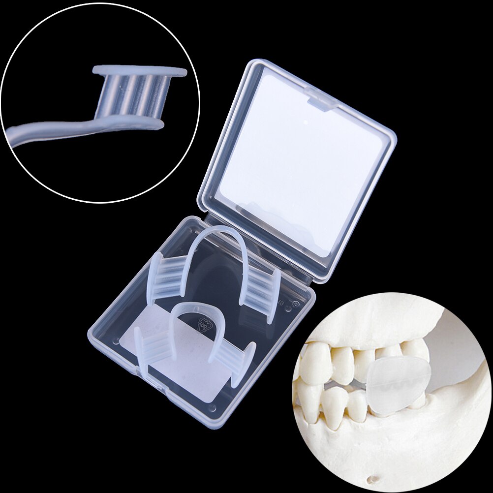 Stops Teeth Grinding Dental Mouth Guard Prevent Night Tooth Cleaning Splint Sleep Aid Eliminates With Case Box