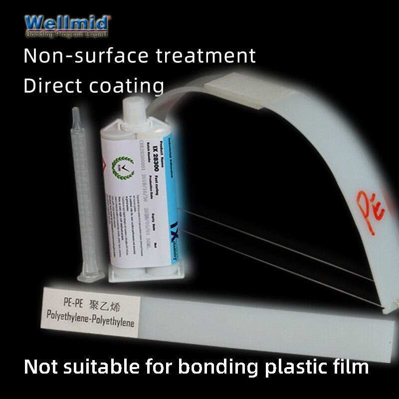 Adhesivo de polietileno para uso general, pegamento estructural fuerte de polietileno HDPE PVC, plástico Universal