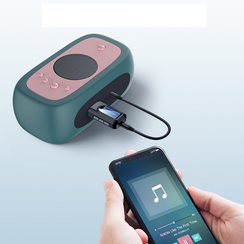 USB Wireless 2 in 1 Bluetooth 5.0 Receiver Transmitter HIFI Sound Adapter for Speaker Computer TV Conversion Wireless Headset