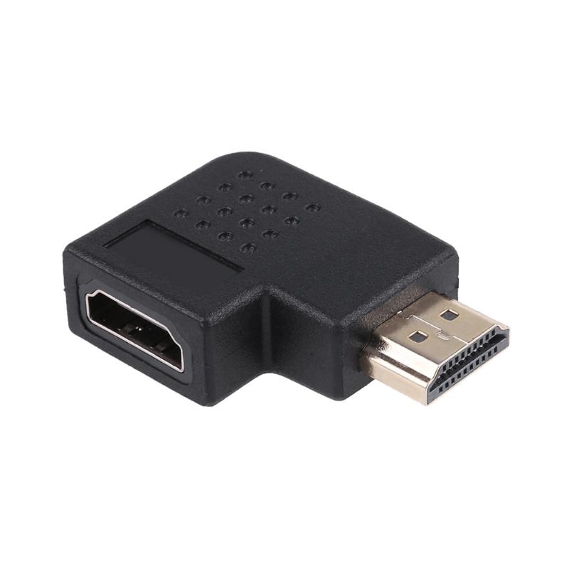 HD 1080 P 90 Graden Roterende HDMI Connector Elleboog Connector Hdmi-poort naar HDMI Poort Adapter Kabel Connector voor Xbox 360 Video TV