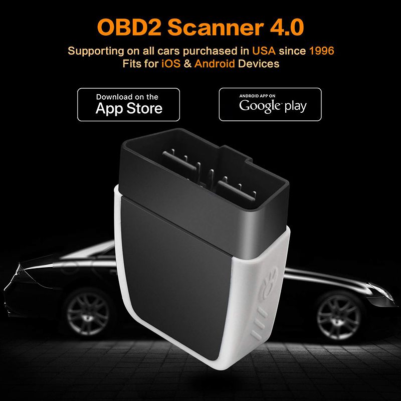 Bluetooth 4.0 Obd Obd2 Elm327 12V Auto Diagnostische Interface Automatische Scanner Auto Tester