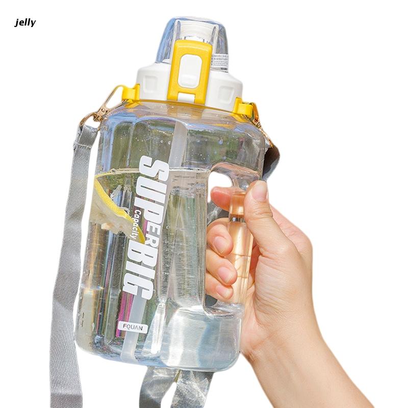 448C Portable Large Capacity Water Bottle Fitness Cup Summer Large Reusable Water Jug